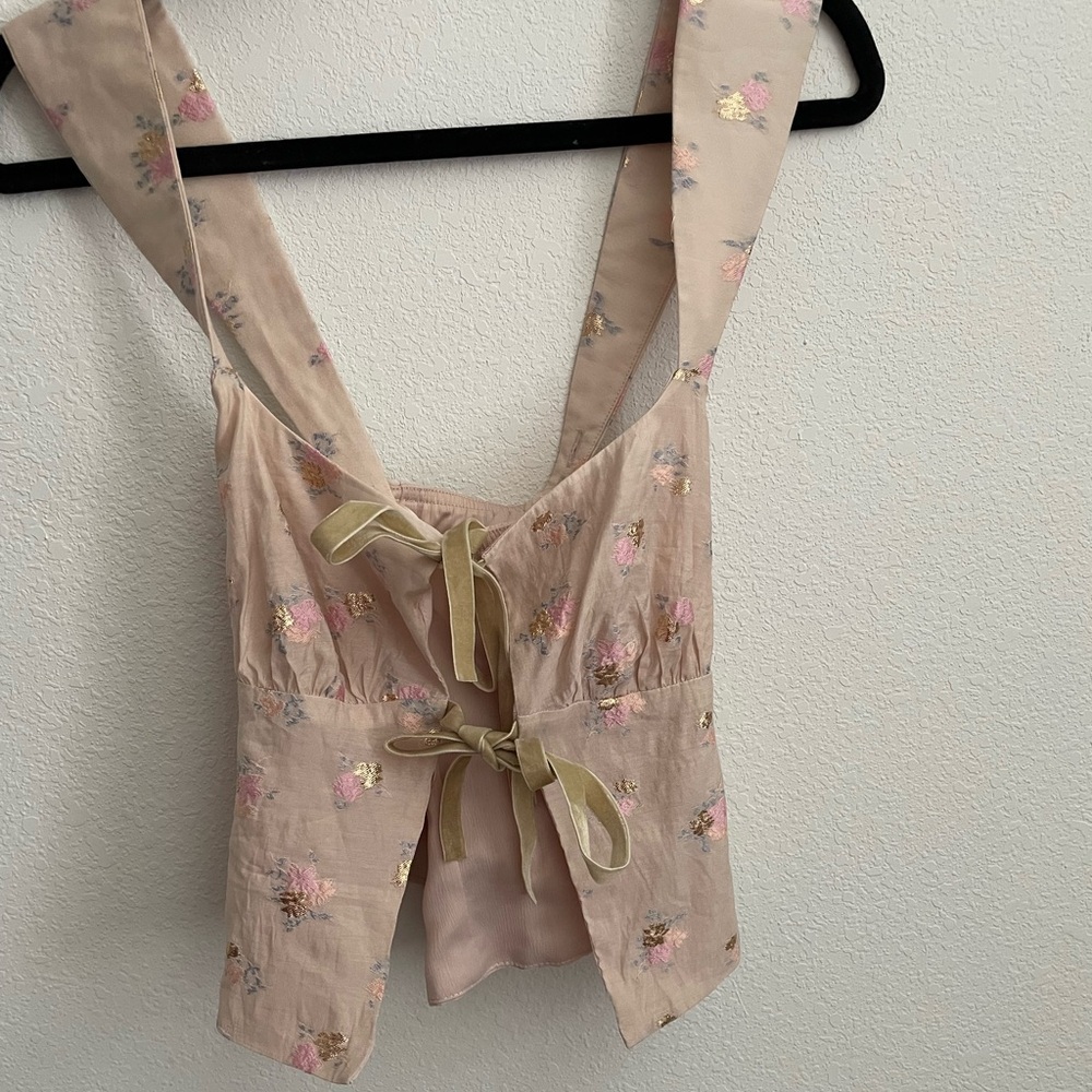 REFORMATION AZALEA TOP - Picture 7 of 9